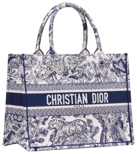 christian dior tasche blau